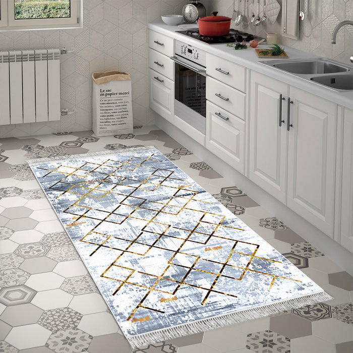 Conceptum Alfombra M5026 Azul 120 x 180 cm